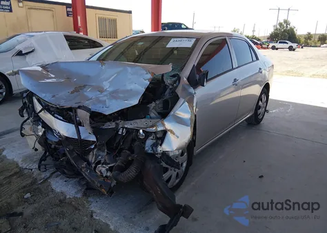 2009 Toyota Corolla Ce из США, поврежденный, VIN 2T1BU40E49C027981